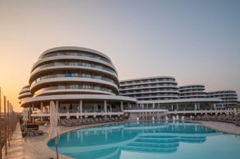 Ramla Bay Resort - Outdoor Pool - Sunrise